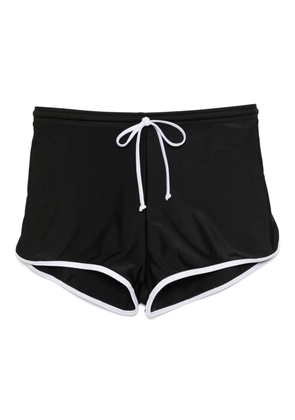 Duskii high-waist surf shorts - Black
