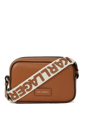 Karl Lagerfeld K/Circle camera bag - Brown