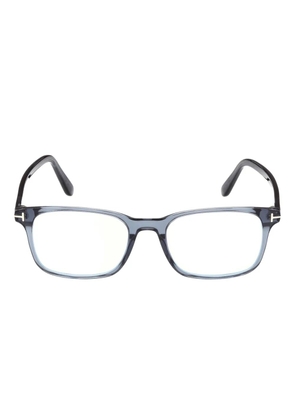 TOM FORD Eyewear rectangle-frame glasses - Blue