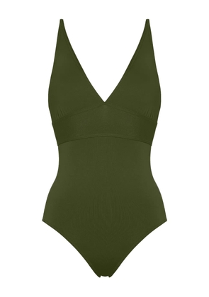 ERES Larcin V-neck swimsuit - Green