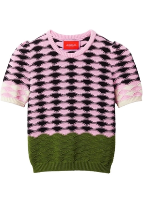 La DoubleJ Sunset T-shirt - Pink