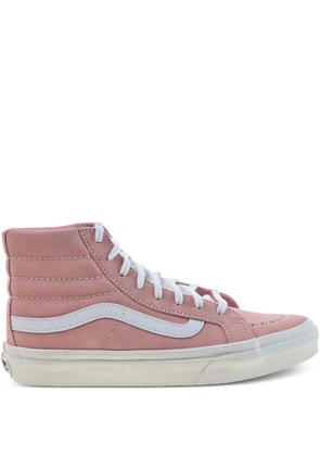 Vans SK8 Hi Slim suede high-top sneakers - Pink