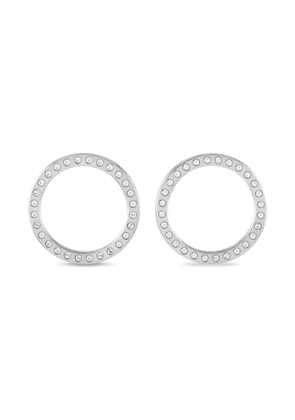 Calvin Klein Vintage crystal-embellished earrings - White
