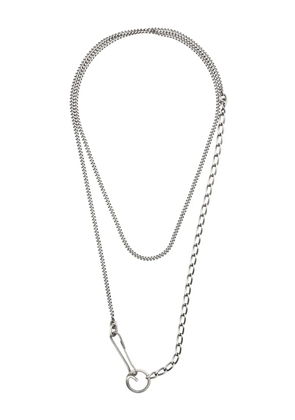 WERKSTATT:MÜNCHEN curb-chain body chain - Silver