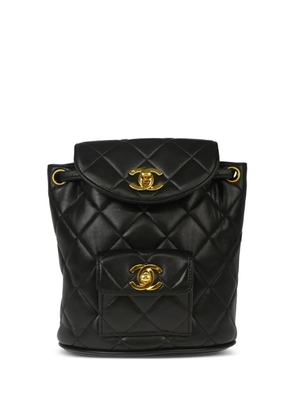CHANEL Pre-Owned small 1992 Duma backpack - Black