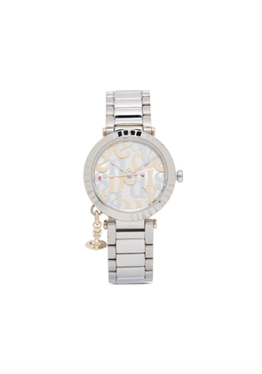 Vivienne Westwood Orb Logomania 32mm - Silver