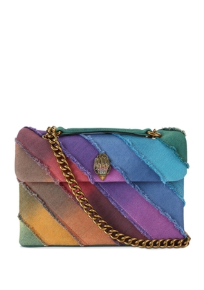 Kurt Geiger London large Kensington denim shoulder bag - Blue