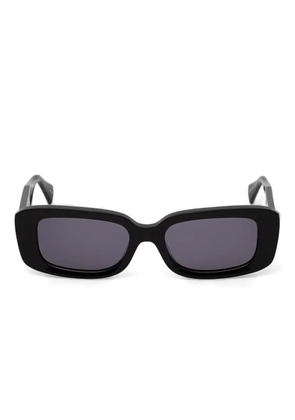 AllSaints rectangle-frame sunglasses - Black