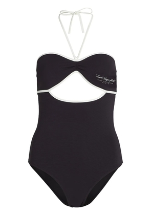 Karl Lagerfeld Hotel Karl swimsuit - Black