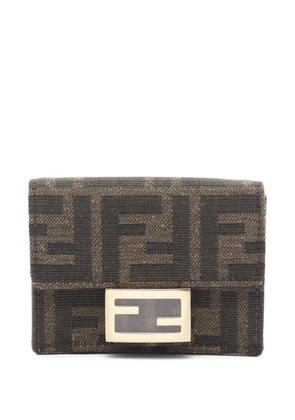 Fendi Pre-Owned 2020s Zucca wallet - Brown