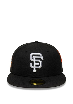 NEW ERA CAP logo-embroidery baseball cap - Black