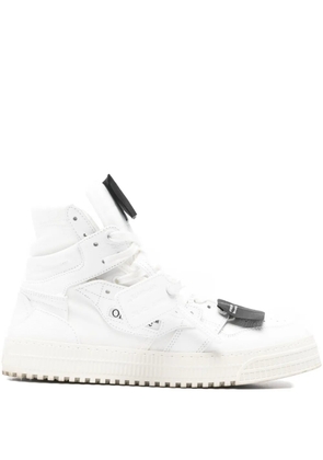 Off-White Pre-Owned logo white sneakers