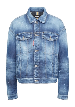 DSQUARED2 washed denim jacket - Blue