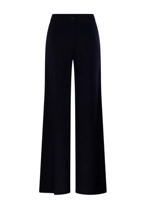 Max Mara flat-front straight trousers - Blue