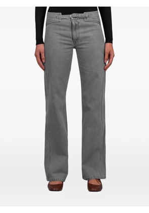 Gimaguas Nicole belted jeans - Grey