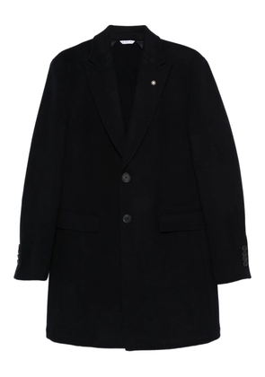 Manuel Ritz Nuvola single-breasted coat - Blue