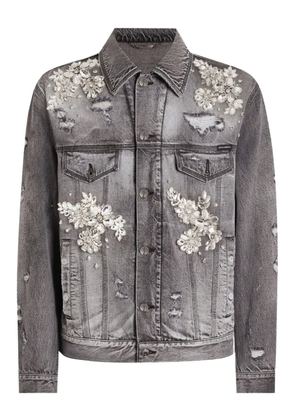 Dolce & Gabbana cotton denim jacket - Grey