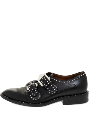 Givenchy Pre-Owned stud-embellished monk shoes - Black