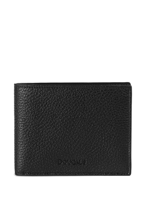 Doucal's leather wallet - Black