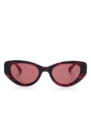 Gucci Eyewear cat-eye-frame sunglasses - Red