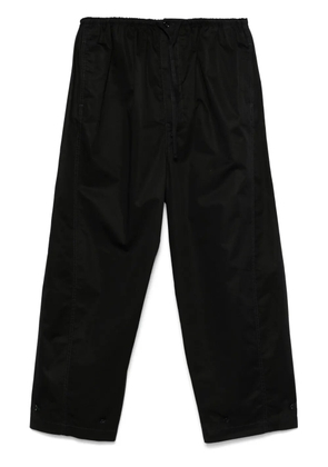 LEMAIRE drawstring straight trousers - Black