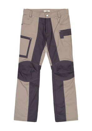 GmbH knee-patch cargo pants - Neutrals