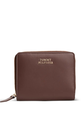 Tommy Hilfiger zipped leather wallet - Brown