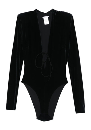 Amazuìn velvet bodysuit - Black
