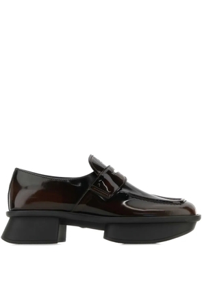 Prada patent leather loafers - Brown