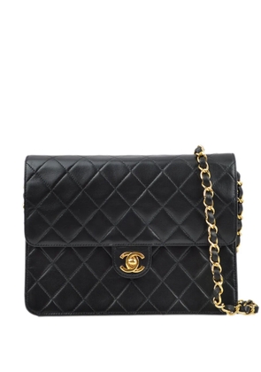 CHANEL Pre-Owned 2000 small Half Flap shoulder bag - Black