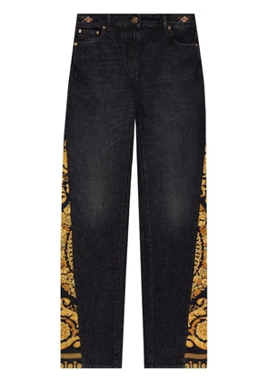 Versace Barocco boyfriend jeans - Black