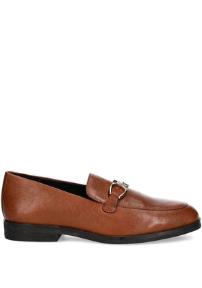 Geox chain-detail loafers - Brown