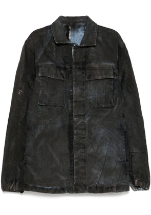 Boris Bidjan Saberi button fastening jacket - Grey