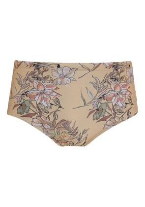 Amir Slama floral-print swim trunks - Neutrals