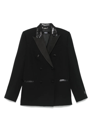 Versace sequin-embellished blazer - Black