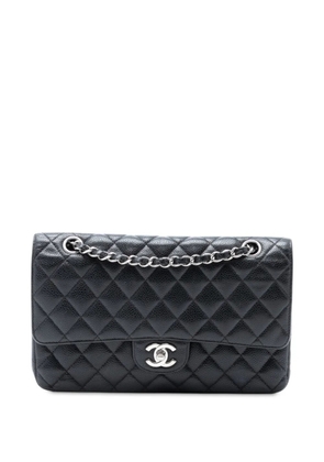CHANEL Pre-Owned 2008-2009 Medium Classic Caviar Double Flap shoulder bag - Black
