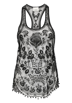 ISABEL MARANT Violette lace blouse - Black