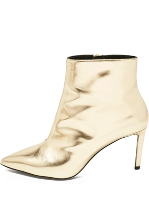 Balenciaga Pre-Owned 80mm leather boots - Gold