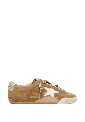 Golden Goose True Star suede leather sneakers - Brown