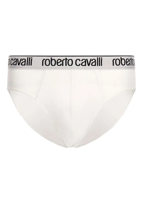 Roberto Cavalli logo briefs - White
