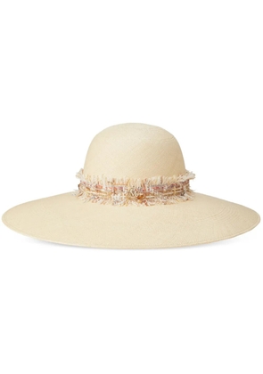 Maison Michel Blanche capeline hat - Neutrals