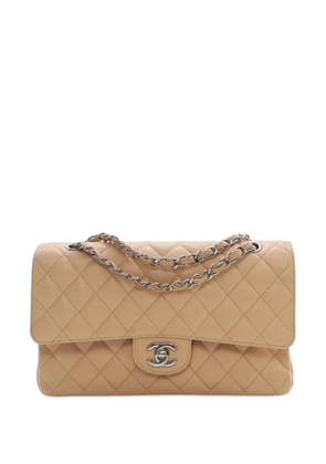 CHANEL Pre-Owned 2010-2011 Medium Classic Caviar Double Flap shoulder bag - Brown