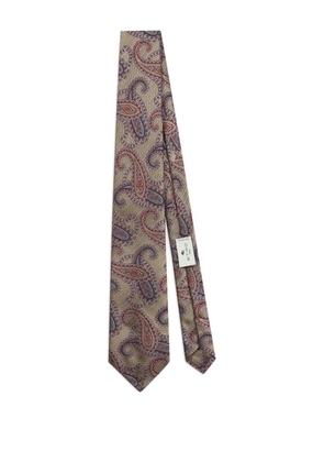 ETRO paisley-pattern tie - Neutrals