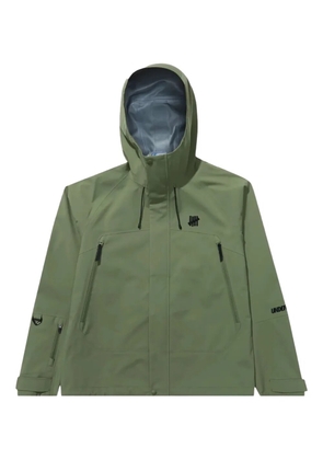 Undefeated zip-pocket hooded jacket - Green