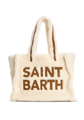 MC2 Saint Barth teddy logo maxi colette bag - Neutrals