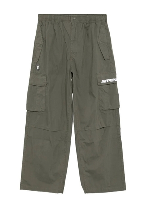 AAPE BY *A BATHING APE® logo-patch track pants - Green