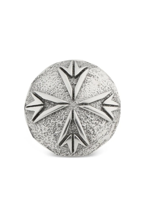 Emanuele Bicocchi Logo Scudo earring - Silver