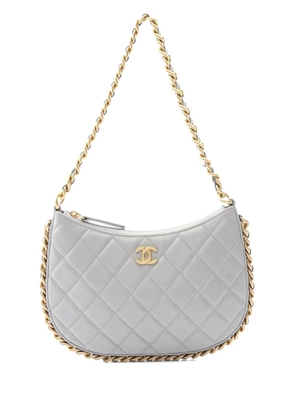CHANEL Pre-Owned 2021s diamond quilting shoulder bag - Grey