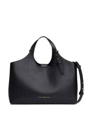 Tommy Hilfiger logo-detail tote bag - Black