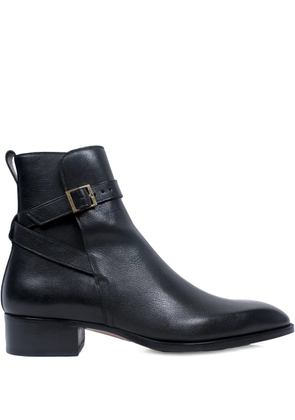 TOM FORD strap-detail ankle boots - Black